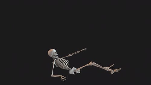 Skeleton Laid Down To Get Up 01