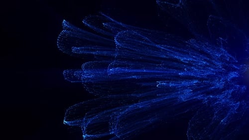 Abstract Mystical Lines Background