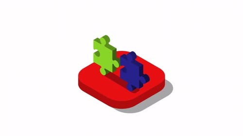 Puzzle Alpha Animation