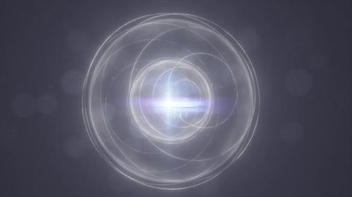 Abstract Sphere Light Flare Reveal
