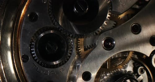 Die Mechanik einer Taschenuhr