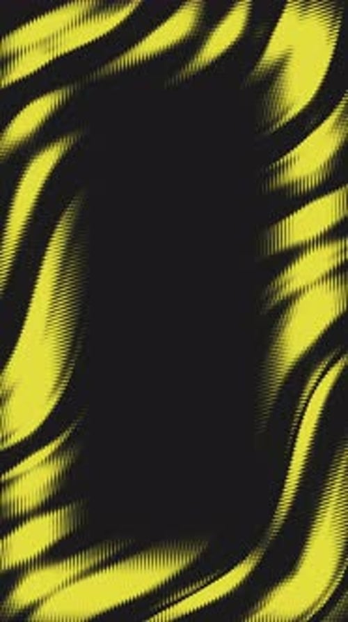 Abstract Halftone Fluid Motion Frame Scratched Pop Art Wavy Dynamic Dotted Flames Vertical Video