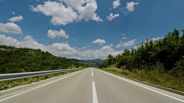 Erratic Driver Straddling the Center Line, Vehicles Stock Footage ft ...