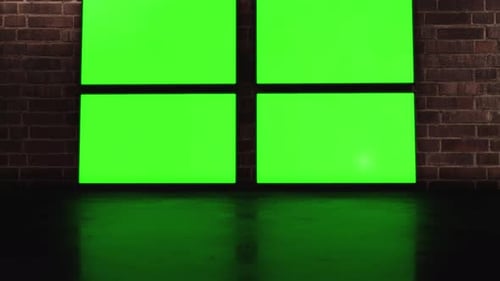 Greenscreen-Wandposter 3