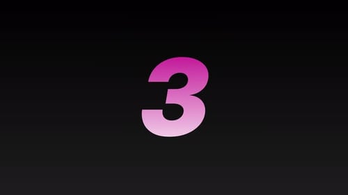 10-Sekunden-Countdown-Uhr-Animationsschleife V4