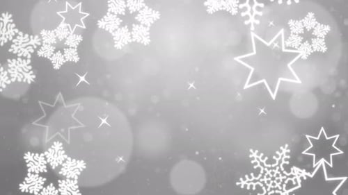 Schnee, Schneefall, Schneeflocken-Partikel nahtlos