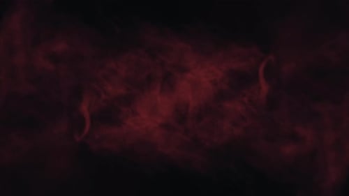 Fluid Red Smoke Burst Reveal Transition