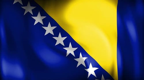 Bosnia Flag Loop