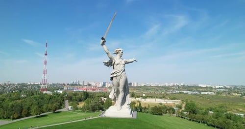 The Statue of the Motherland is Calling