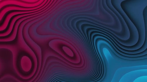 Abstract Liquid Waves Background Loop