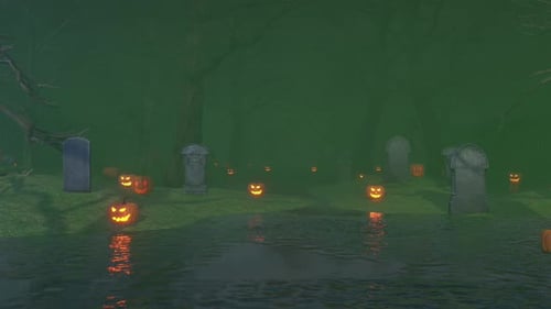 Swamp Halloween 02 Hd