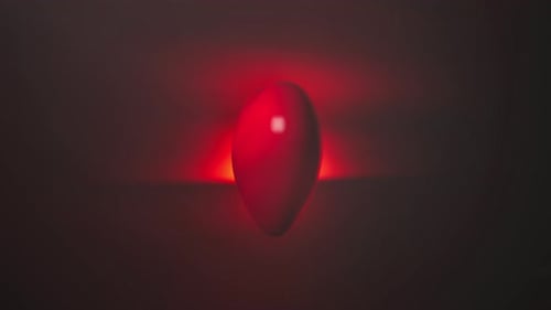 Romantic Red Heart Motion Background