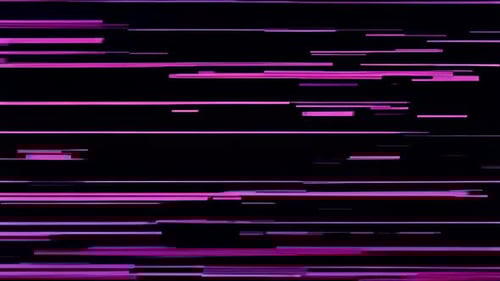 Digital Horizontal Glitch Lines Loop Background