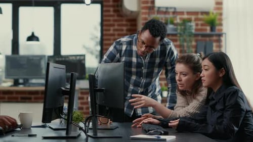 Mixed Software Development Team Develops Interface Concepts Around Running Code with Code Compiling