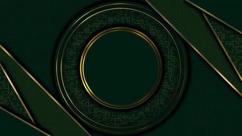 Luxury Circles and Dots Loop Background