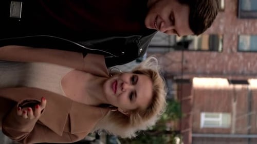 Vertical Couple Lifestyle City Walk Guy Girlfriend