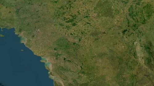 Plan de la ville de Poitiers Zoom - France