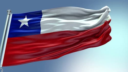 High-Quality Realistic Waving Flag Animation