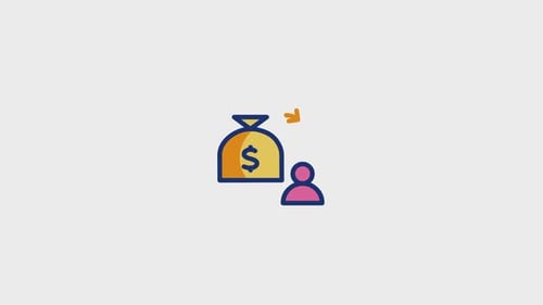 Minimalist Animated Business and Finance Icons Pack