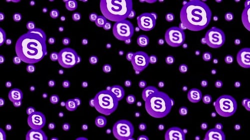 Skype Moving Background On Circle