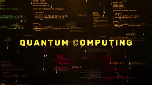 Futuristic Digital Code Text Reveal Opener