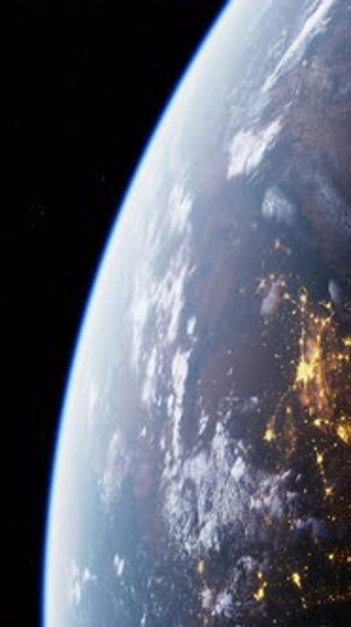 Earths Night View From Space