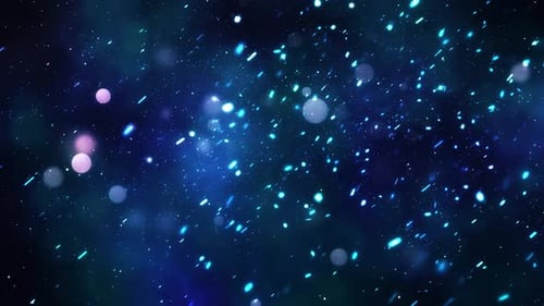Christmas Magic Snow And Snowflakes Background 4