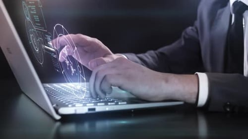 Working with Abstract Data on a Virtual Panel