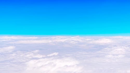 background video above the clouds