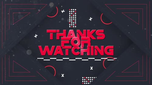 Thanks For Watching_Title Animation