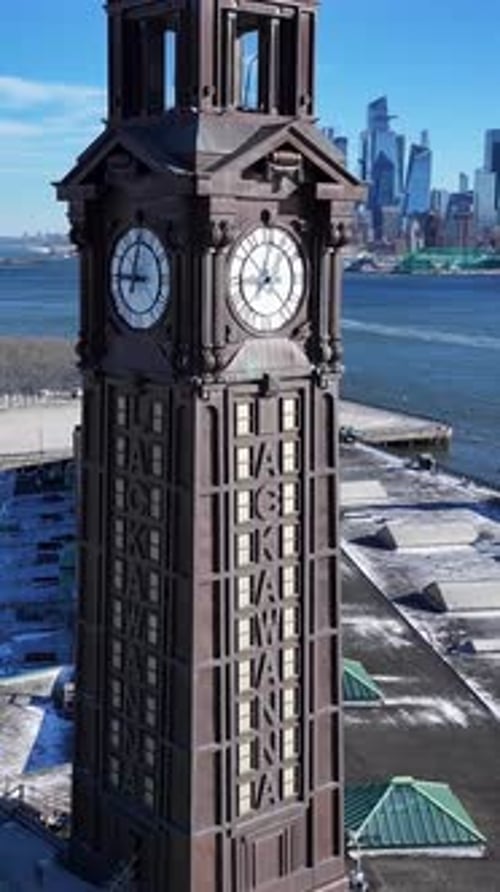 Hoboken Terminal At Jersey City In New Jersey United States.