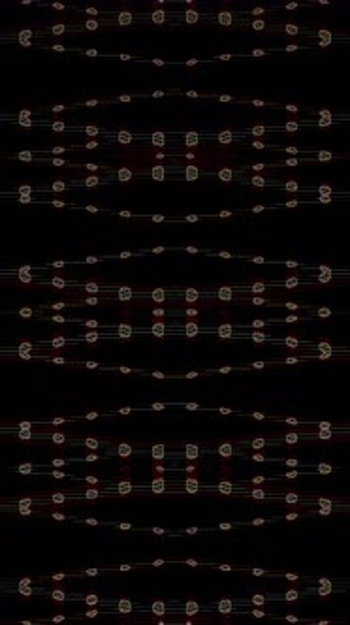 Lignes lumineuses brillantes abstraites 3D, vague, coloré, fond noir