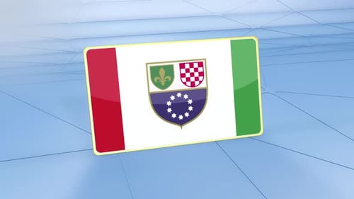 Federation Of Bosnia And Herze Govina Flag Displaying