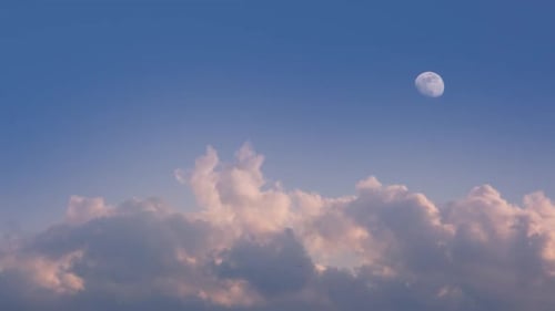 Moon and Clouds