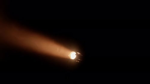 Dramatic Stage Spotlight Light Beam Effect