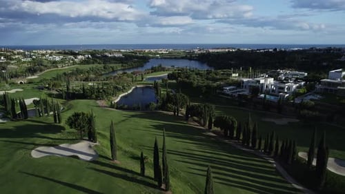 Golf Course in Spain Next to Luxury Villas