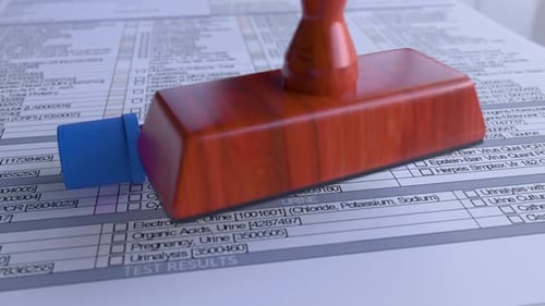 Ebola Blood Test Positive Result Confirmation Animation