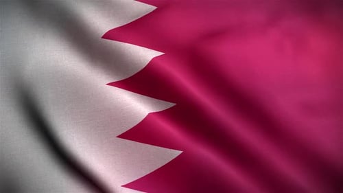 Dynamic Waving National Flag Animation with Shifting Lights