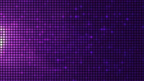 Futuristic Digital Grid Animated Background Loop