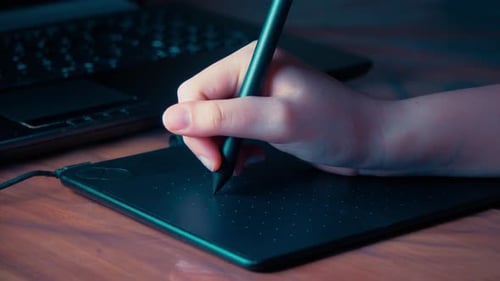 Graphic Tablet Drawing