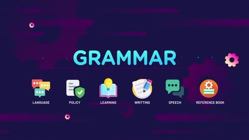 Infographie grammaticale
