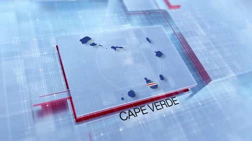 Displaying The Cape Verde Map
