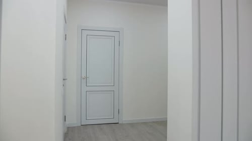 Bright Doors in the Apartment After Renovation