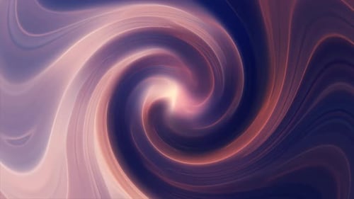Yellow looped background of twisted swirling energy magical glowing light