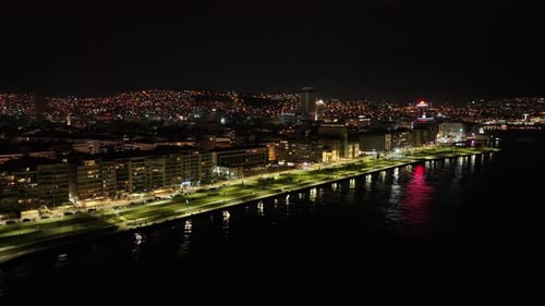 Night view of Izmir