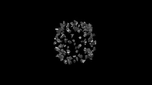 Abstract Geometric Shatter Reveal Transition