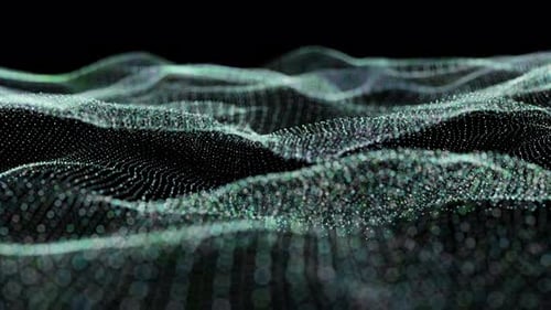 Concept de base de mégadonnées technologiques abstraites. Mouvement du flux de données numériques. Transfert d'un grand jour