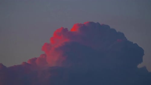 Sky only cloudscape timelapse