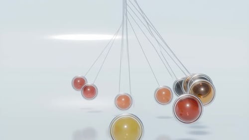 3D-Animation mit Pendelkugelschleife