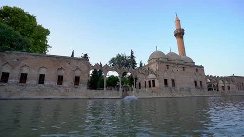 Rizvaniye Mosque in Balikligol, Sanliurfa 4K